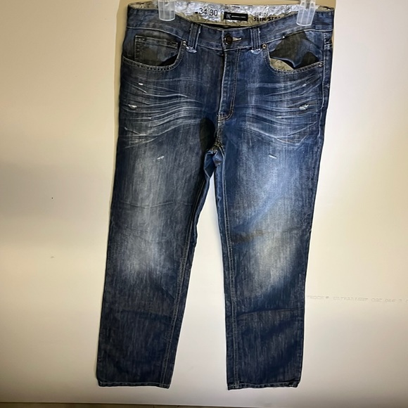 Men’s INC International Concepts Berlin Slim Straight leg jeans - Picture 1 of 4